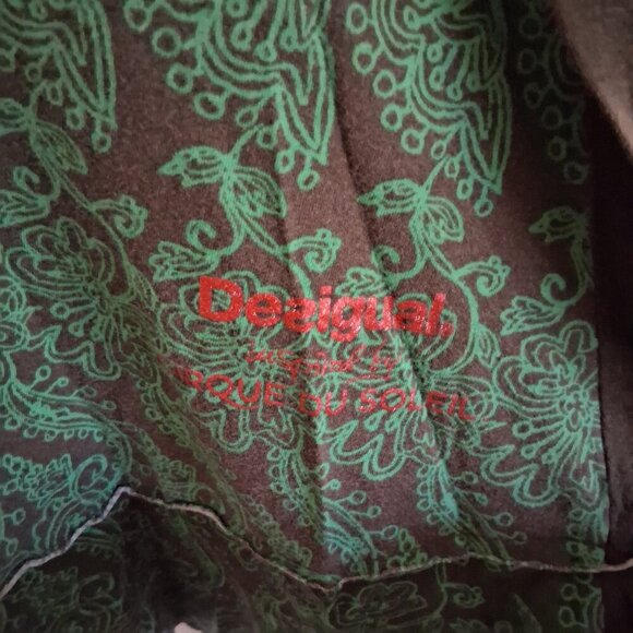 Desigual Inspired by Cirque Du Soleil Women's Large Multicolor Printed Dress - Picture 5 of 16